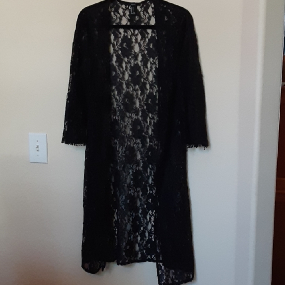 Forever 21 lace cardigan